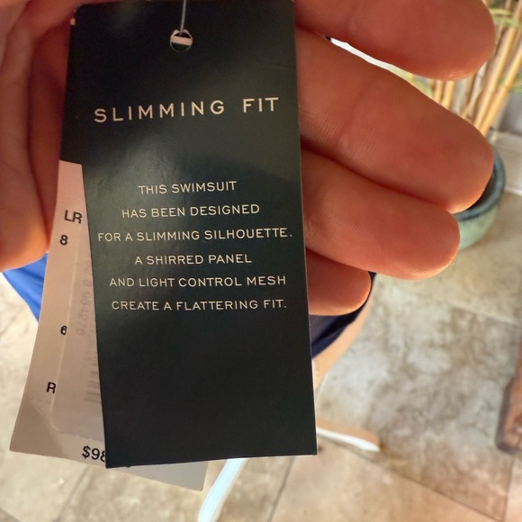 Lauren Ralph Lauren ladies tankini top NWT size 8 - Picture 10 of 12